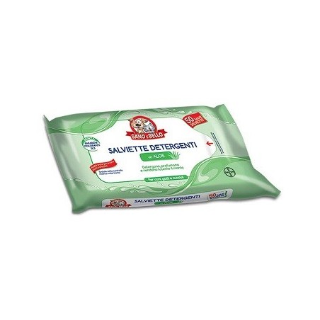 Bayer Sano e bello salviette detergenti all'aloe 50 pezzi Bayer Sano e bello salviette detergenti all'aloe 50 pezzi