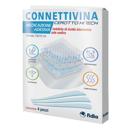 Connettivina hitech Cerotto con acido ialuronico