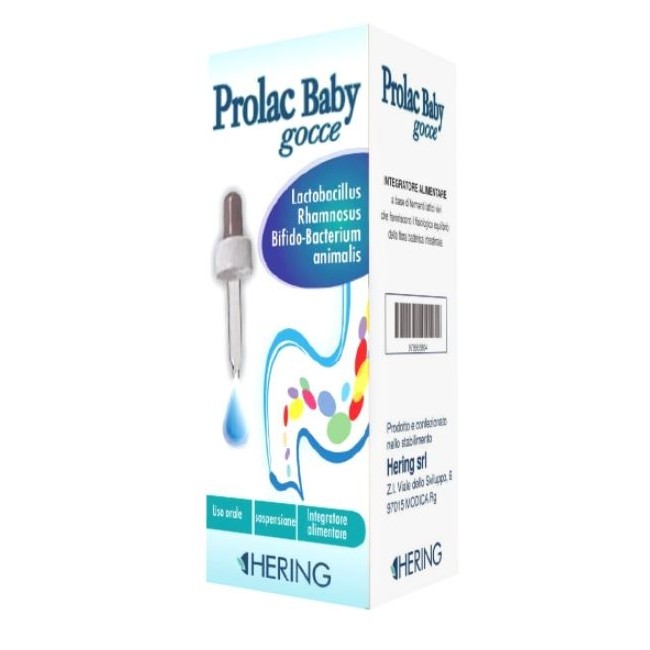 Hering Prolac baby fermenti lattici Integratore gocce 6 ml Hering Prolac baby fermenti lattici Integratore gocce 6 ml