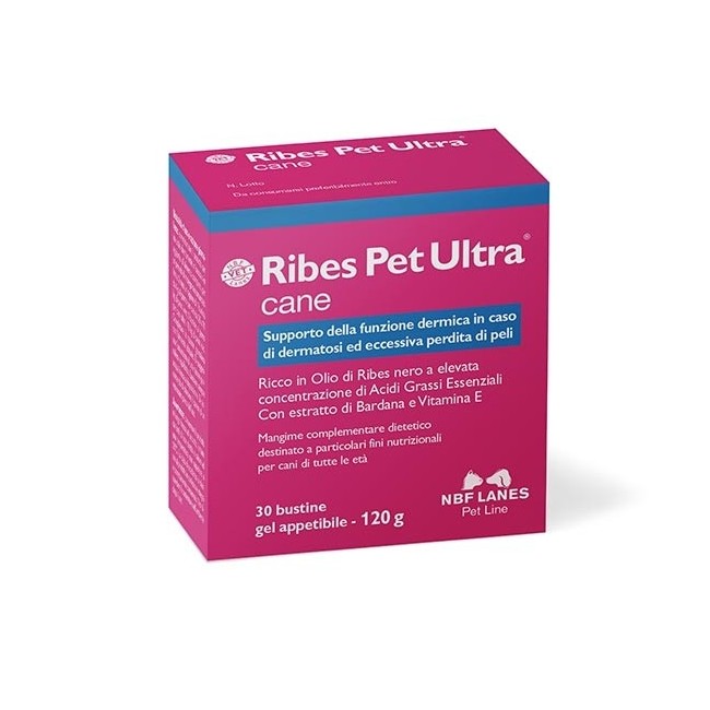Ribes pet ultra cane gel mangime complementare 30 bustine 