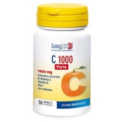 Longlife c 1000 forte 50 tavolette integratore di vitamina c
