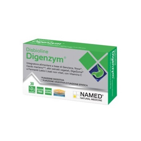 Named Disbioline digenzym ab Integratore 30 compresse Named Disbioline digenzym ab Integratore 30 compresse