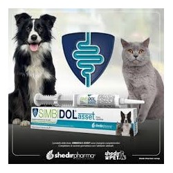 Simbidol asset pasta 15 g siringa multirazione per cani e gatti