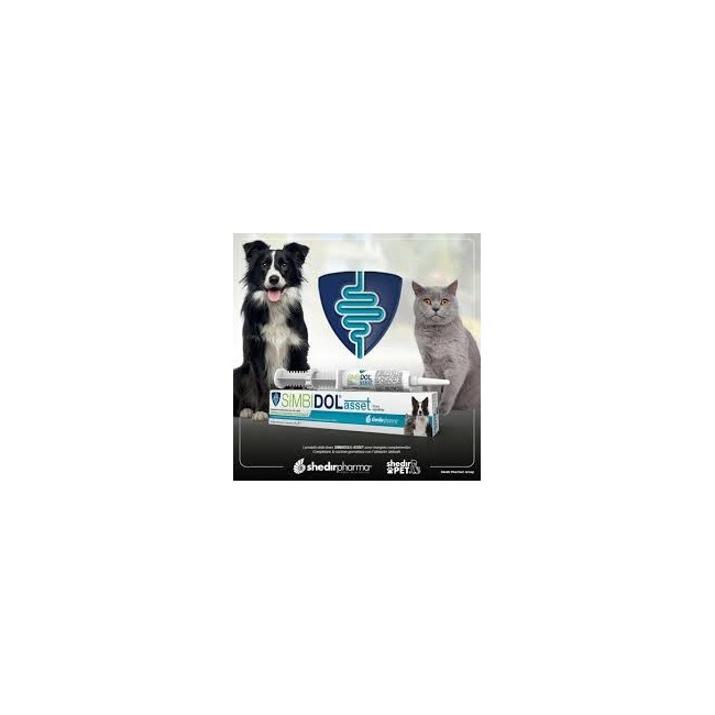 Simbidol asset pasta 15 g siringa multirazione per cani e gatti