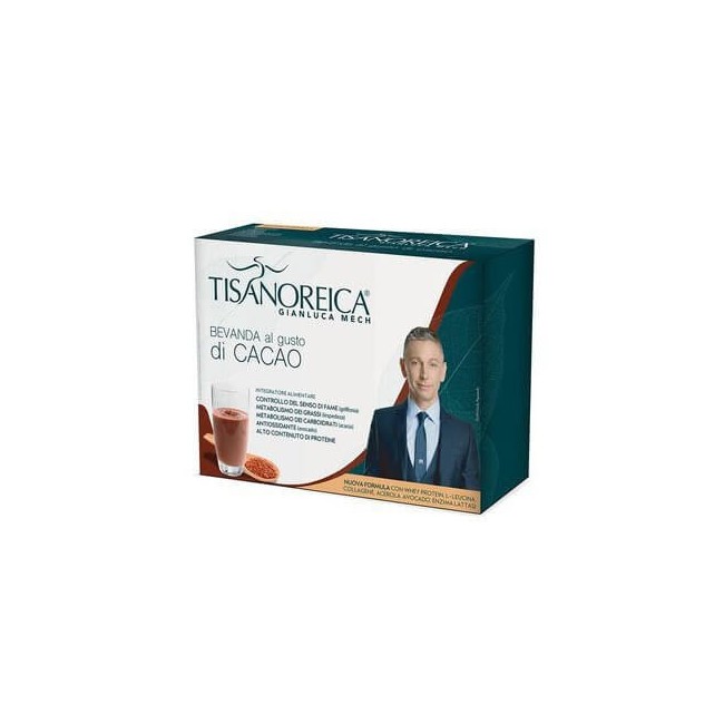 Gianluca Mech Tisanoreica bevanda cacao 31,5 g x 4 Gianluca Mech Tisanoreica bevanda cacao 31,5 g x 4