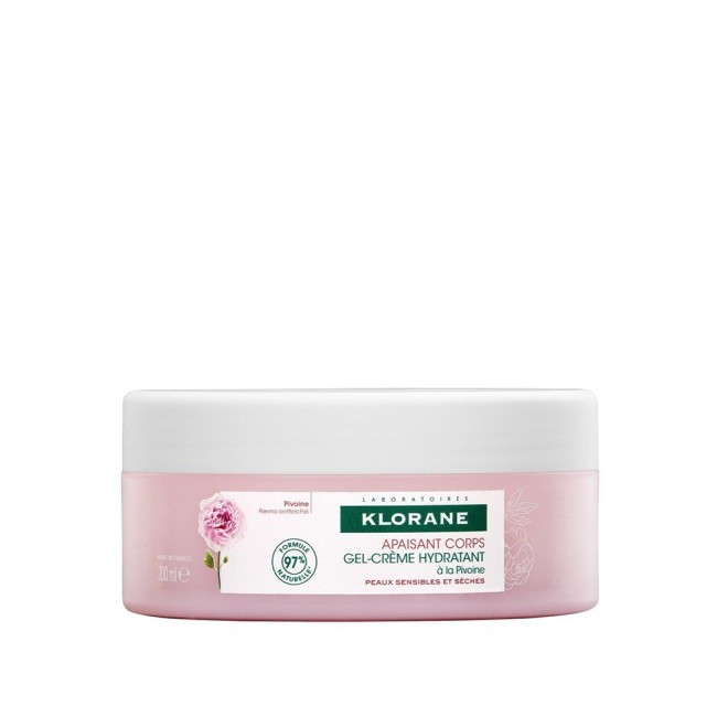 Klorane gel crema idratante alla peonia pelle sensibile 200 ml Klorane gel crema idratante alla peonia pelle sensibile 200 ml