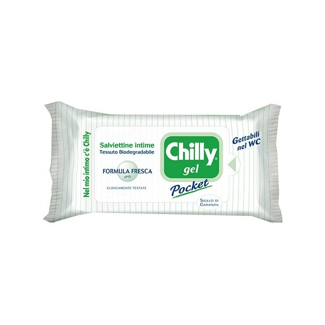 Chilly salviette intime gel per i rapporti sessuali 12 pezzi