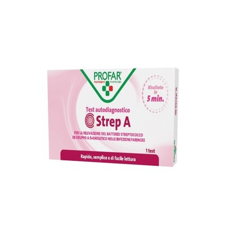 Profar test streptococco con cassetta a pozzetto 1 pezzo Profar test streptococco con cassetta a pozzetto 1 pezzo
