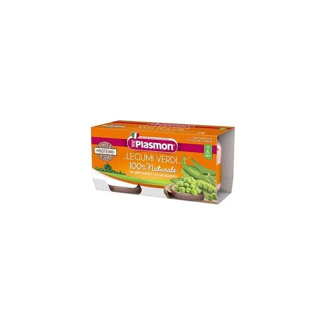 Plasmon omogeneizzato legumi verdi 2x80 g