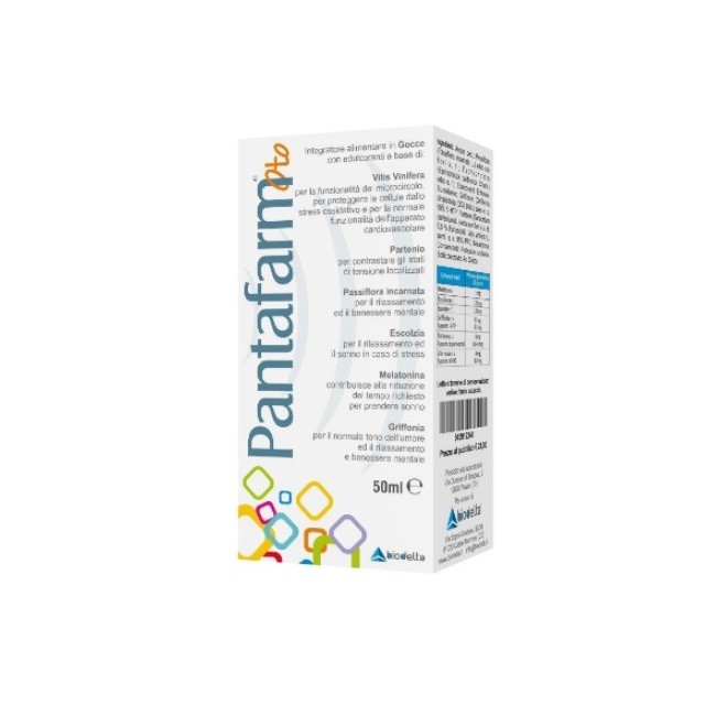 Biodoelta Pantafarm oto gocce per rilassamento e riposo 50 ml Biodoelta Pantafarm oto gocce per rilassamento e riposo 50 ml