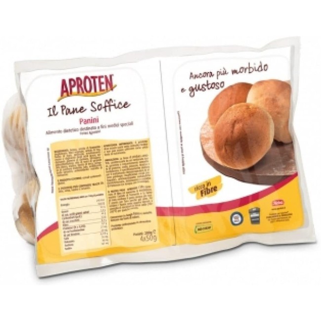 Aproten panini 4 x 50 g alimento a basso contenuto proteico Aproten panini 4 x 50 g alimento a basso contenuto proteico