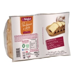 Biaglut pane soffice fette 2 x 200 g alimento senza glutine