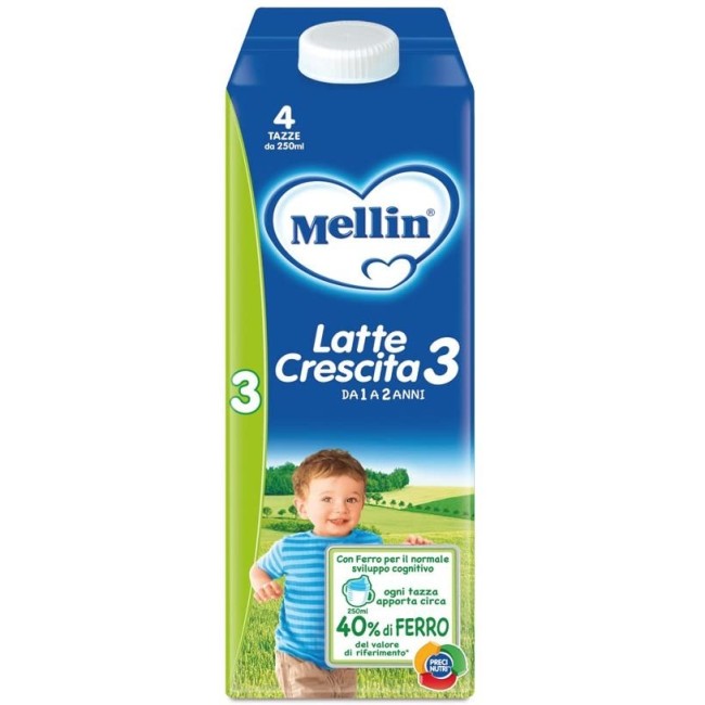 Mellin 3 latte per bambini da un anno in poi 1000 ml Mellin 3 latte per bambini da un anno in poi 1000 ml