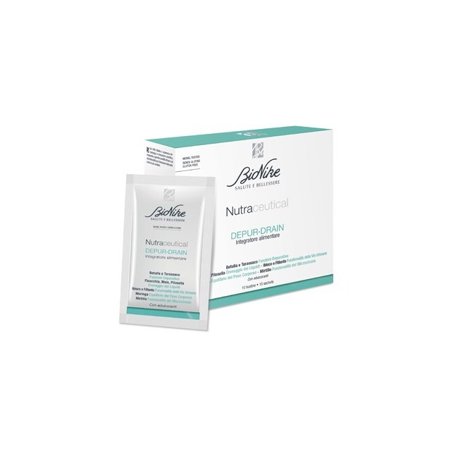 Bionike Nutraceutical depur-drain Integratore 10 bustine Bionike Nutraceutical depur-drain Integratore 10 bustine