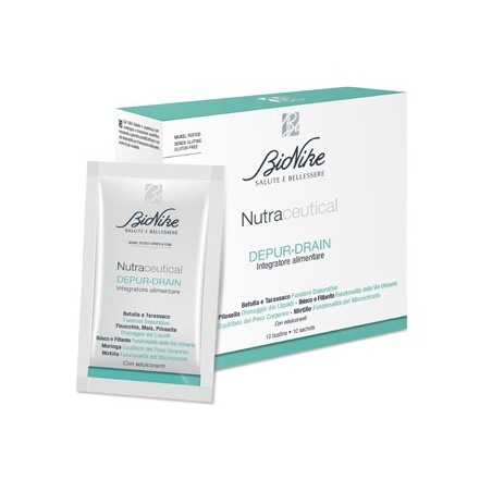 Bionike Nutraceutical depur-drain Integratore 10 bustine Bionike Nutraceutical depur-drain Integratore 10 bustine