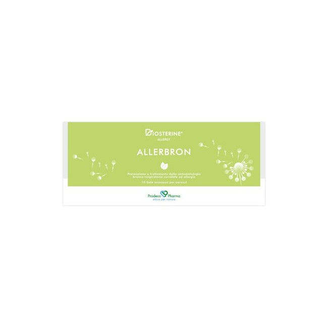 Prodeco Biosterine allergy allerbron integratore 10 fiale da 5 ml Prodeco Biosterine allergy allerbron integratore 10 fiale da 5 ml