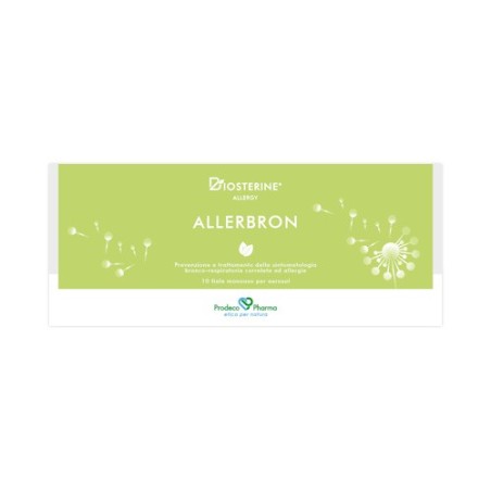 Prodeco Biosterine allergy allerbron integratore 10 fiale da 5 ml Prodeco Biosterine allergy allerbron integratore 10 fiale da 5 ml