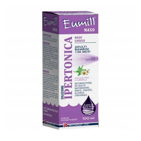 Eumill Naso Spray Soluzione Ipertonica 100 Ml