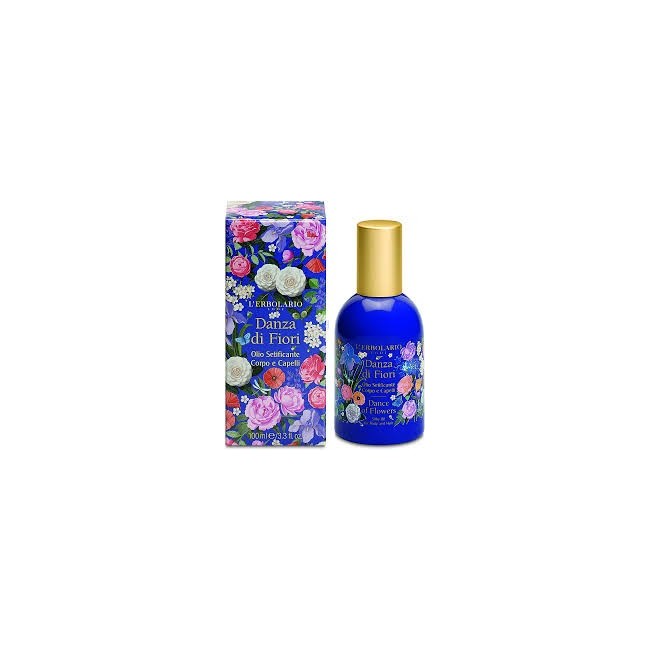 Erbolario Danza fiori olio setificante per corpo e capelli 100 ml