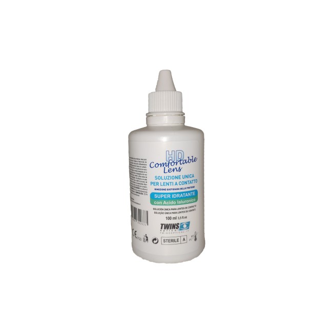 Hd comfortable soluzione unica per lenti a contatto 100ml Hd comfortable soluzione unica per lenti a contatto 100ml