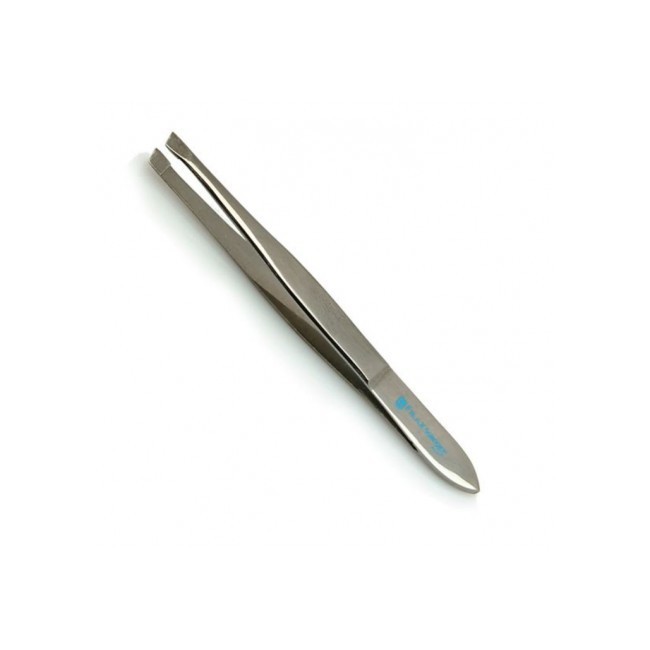 Bifor pinzetta punta obliqua in acciaio inox 1 pezzo