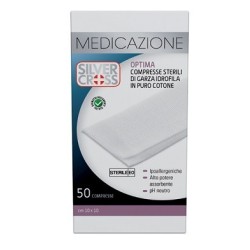 Silvercross Garza cotone 10x10cm 50 pezzi