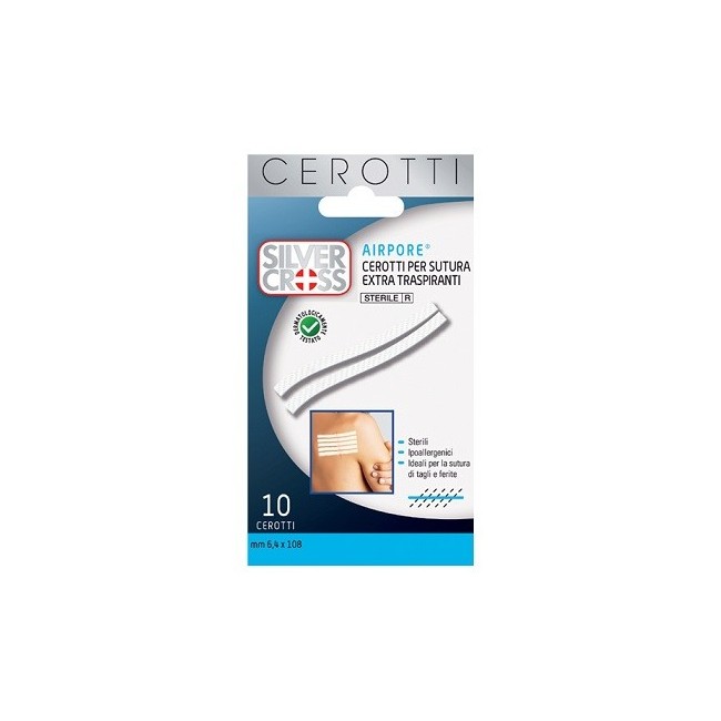 Silvercross airpore cerotto per sutura Silvercross airpore cerotto per sutura