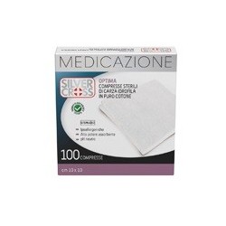 Silvercross Compresse Garza cotone 18x40cm 12 pezzi