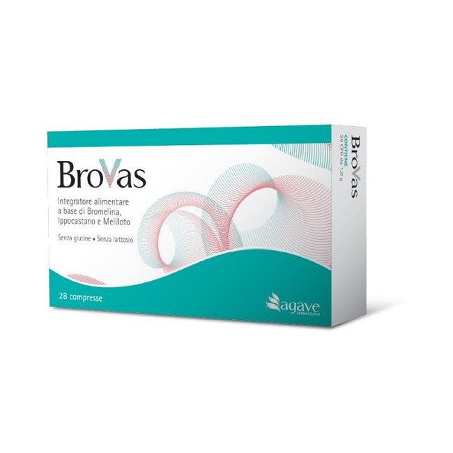 Agave Brovas 28 compresse integratore di bromelina Agave Brovas 28 compresse integratore di bromelina