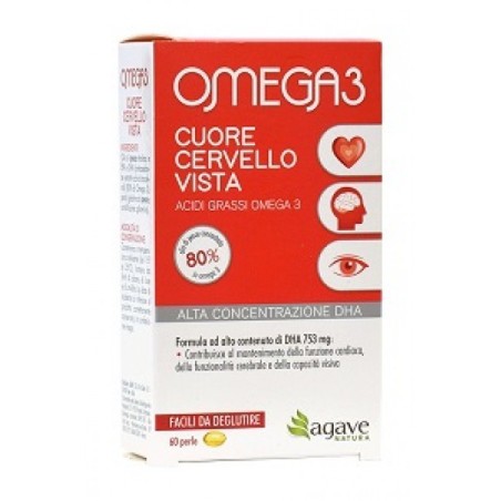 Agave natura cuore cervello vista integratore 60 perle