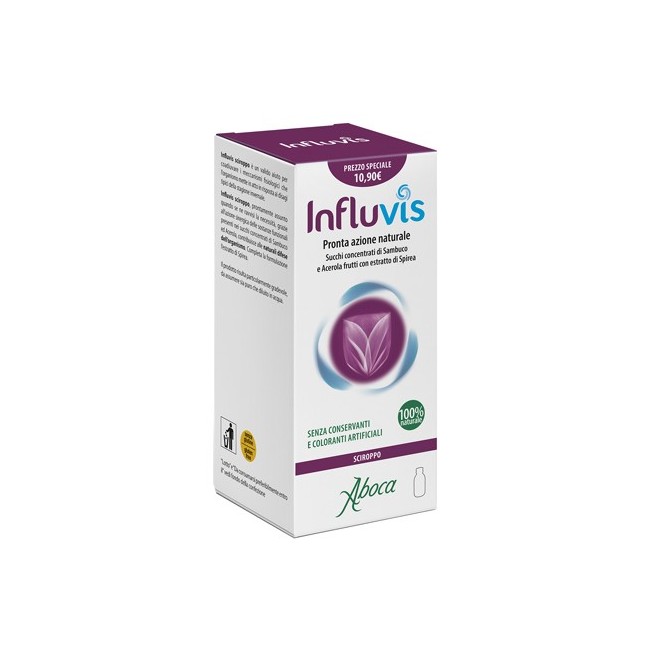 Aboca Influvis sciroppo con acerola e spirea 100 ml