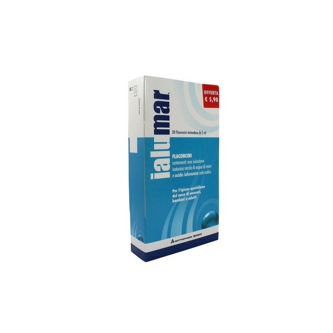 Ialumar Soluzione isotonica 20 flaconcini monodose 5 ml Ialumar Soluzione isotonica 20 flaconcini monodose 5 ml