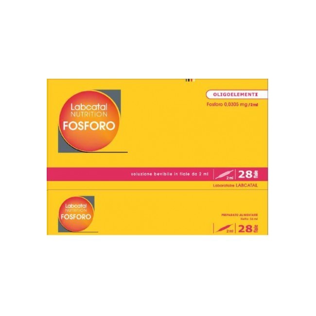 Labcatal Oligolementi Fosforo 14 Fiale 2ml Labcatal Oligolementi Fosforo 14 Fiale 2ml