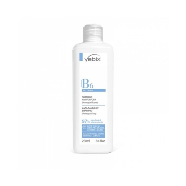 Vebix Phytamin B6 Shampoo Antiforfora 200ml Vebix Phytamin B6 Shampoo Antiforfora 200ml