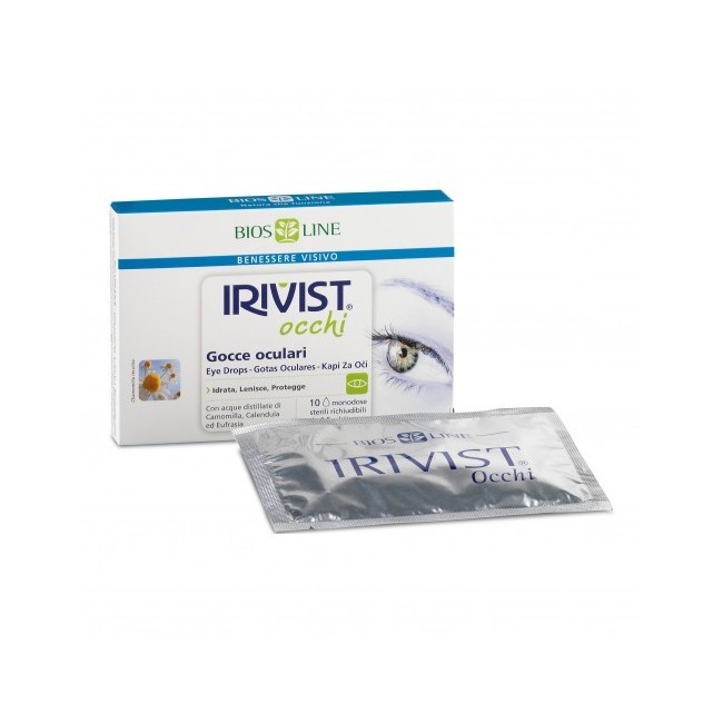 Irivist gocce monodose 10 flaconi Irivist gocce monodose 10 flaconi