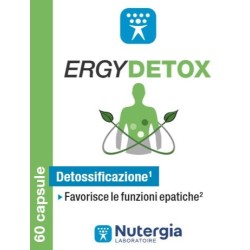 Laboratori Nutergia Ergydetox integratore depurativo 60 capsule