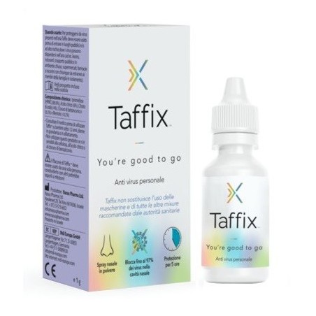 Taffix spray nasale barriera protettiva agenti esterni in polvere 1 g Taffix spray nasale barriera protettiva agenti esterni in polvere 1 g
