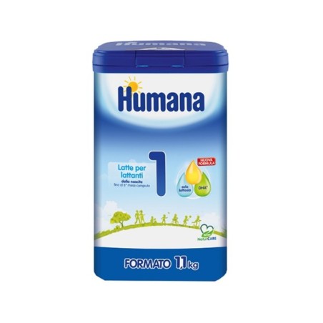 Humana 1 1100 natcare mp latte dal 6° mese in poi Humana 1 1100 natcare mp latte dal 6° mese in poi