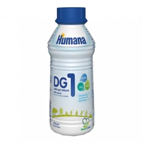 Humana dg 1 latte liquido per immatura capacità digestiva 470 ml