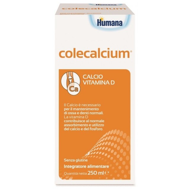 Humana Colecalcium Sciroppo 150ml Humana Colecalcium Sciroppo 150ml
