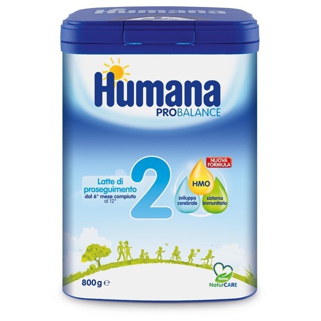 Humana 2 800 g natcare mp Latte di proseguimento da 6 mesi Humana 2 800 g natcare mp Latte di proseguimento da 6 mesi