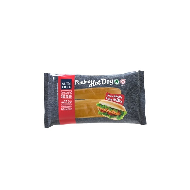 Nutrifree Panino Hot Dog Senza Glutine 2x90g Nutrifree Panino Hot Dog Senza Glutine 2x90g