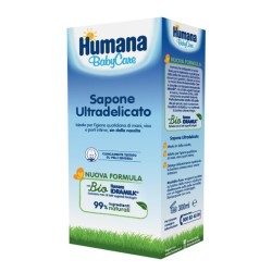 Humana baby care sapone liquido pelle delicata 300 ml