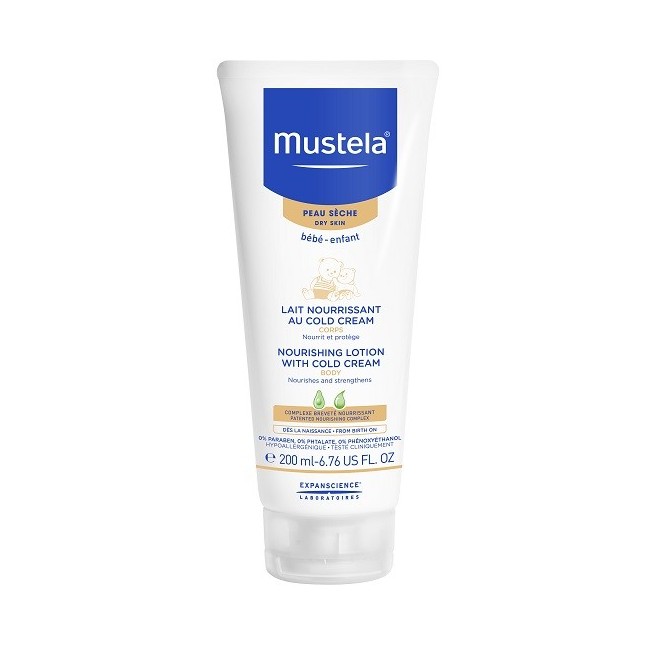 Mustela latte nutritivo e lenitivo per bambini tubo da 200 ml Mustela latte nutritivo e lenitivo per bambini tubo da 200 ml