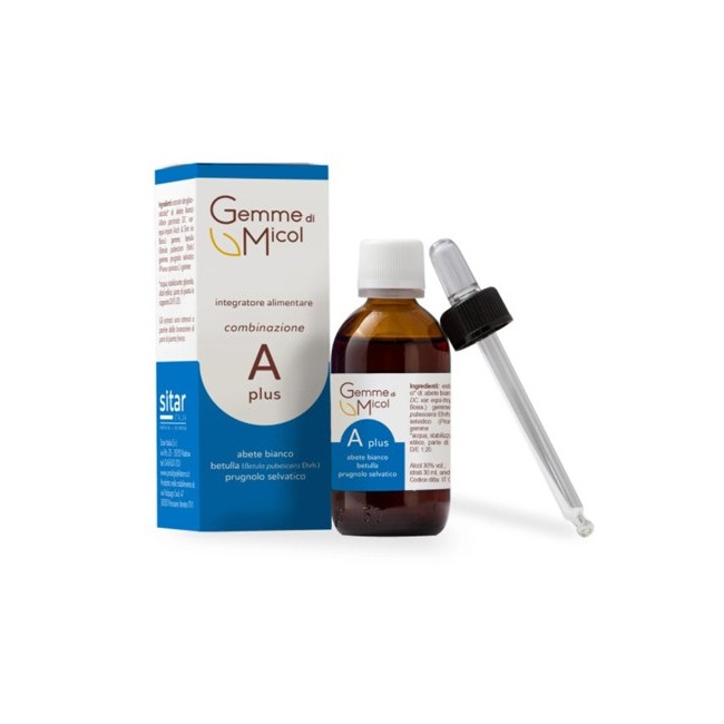 Sitar Gemme di micol a plus estratto idroalcolico gocce 30 ml Sitar Gemme di micol a plus estratto idroalcolico gocce 30 ml