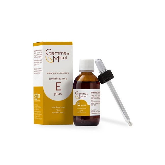Sitar Gemme di micol e plus estratto idroalcolico gocce 30 ml Sitar Gemme di micol e plus estratto idroalcolico gocce 30 ml