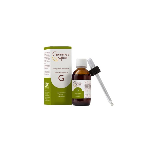 Sitar Gemme di micol G estratto idroalcolico gocce 30 ml Sitar Gemme di micol G estratto idroalcolico gocce 30 ml
