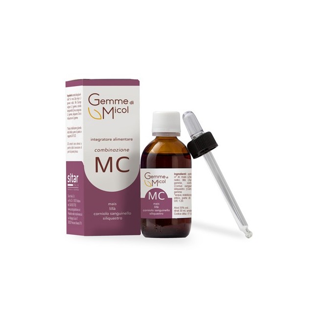 Sitar Gemme di micol MC estratto gliceralcolico gocce 30ml Sitar Gemme di micol MC estratto gliceralcolico gocce 30ml