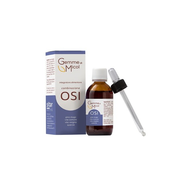 Sitar Gemme di micol osi estratto idroalcolico gocce 30 ml Sitar Gemme di micol osi estratto idroalcolico gocce 30 ml