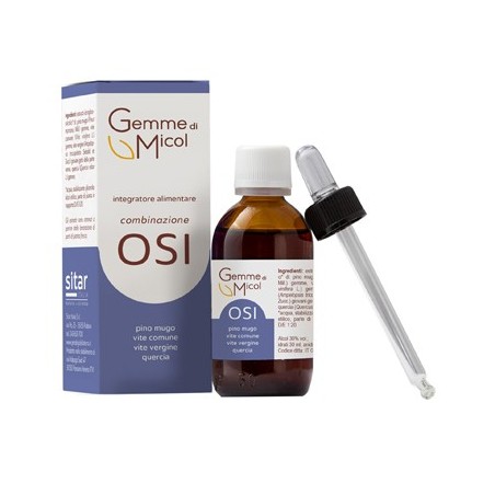 Sitar Gemme di micol osi estratto idroalcolico gocce 30 ml Sitar Gemme di micol osi estratto idroalcolico gocce 30 ml